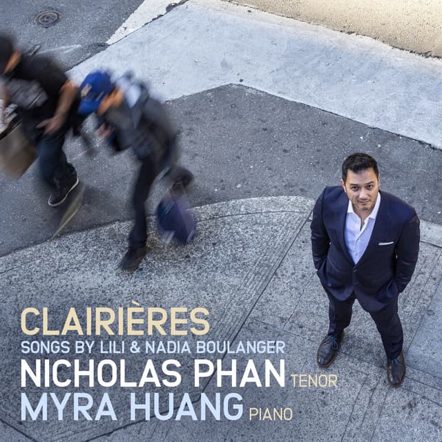 Album cover art for Clairières: Songs by Lili & Nadia Boulanger