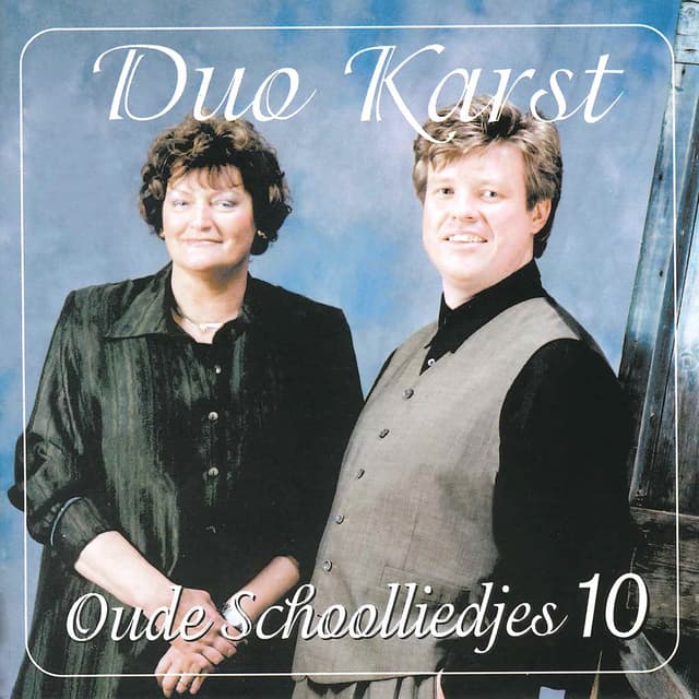 Album cover art for Oude Schoolliedjes 10