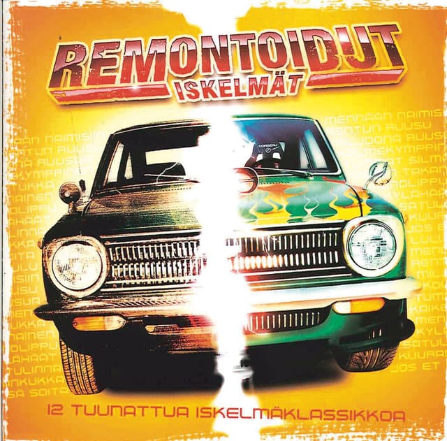 Album cover art for Remontoidut Iskelmät