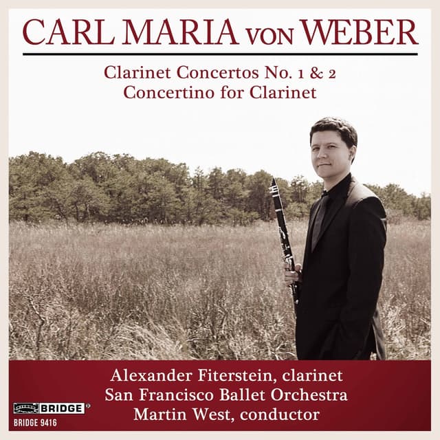 Album cover art for Clarinet Concertos No. 1 & 2 / Concertino for Clarinet