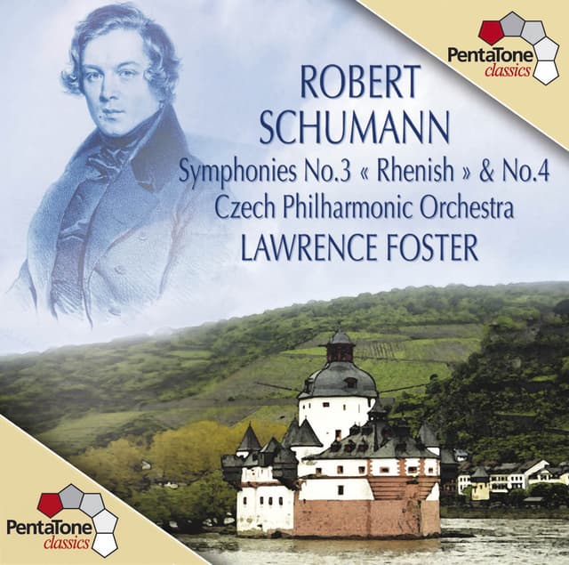 Album cover art for Schumann, R.: Symphonies Nos. 3, 4 (czech Philharmonic, Foster)