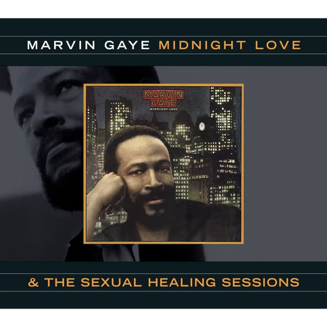 Album cover art for Midnight Love & the Sexual Healing Sessions