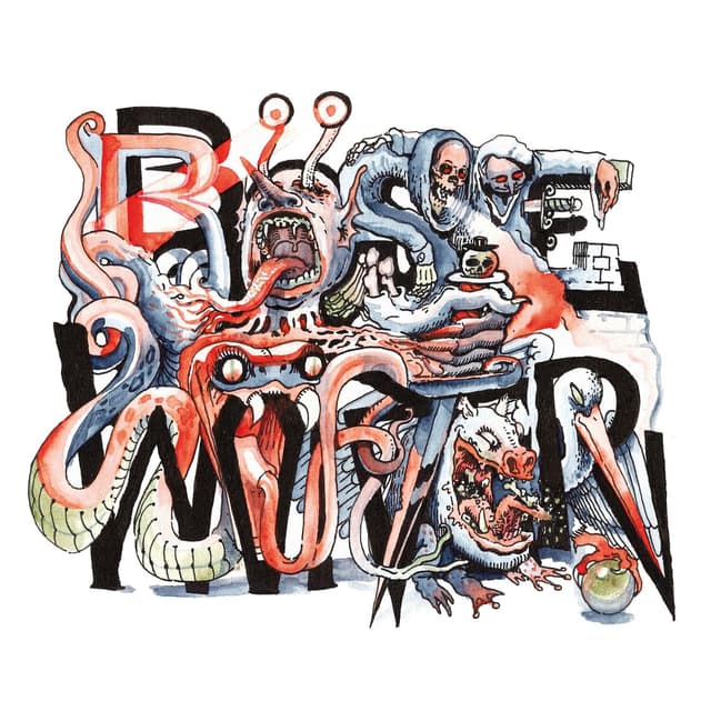 Album cover art for Böse Wörter