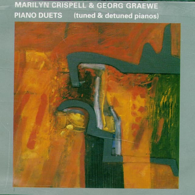 Album cover art for Piano Duets