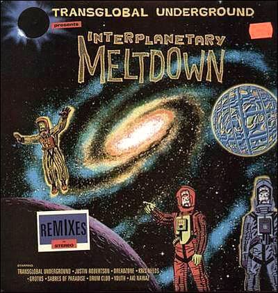 Album cover art for Interplanetary Meltdown