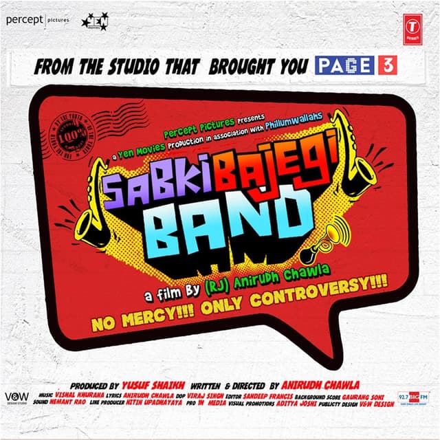 Album cover art for Sabki Bajegi Band