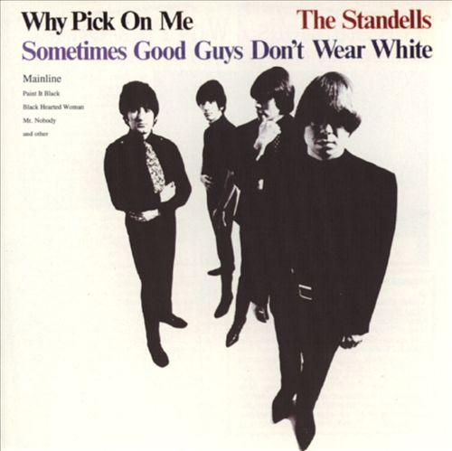 Album cover art for Why Pick on Me / Sometimes Good Guys Don't Wear White