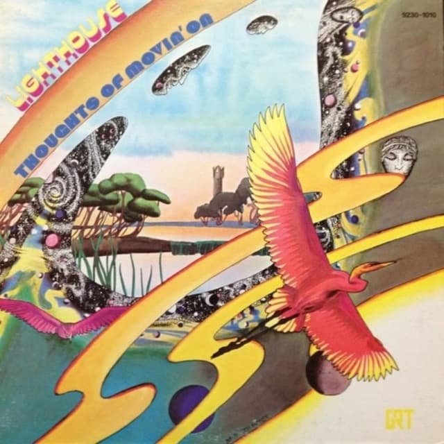 Album cover art for Thoughts of Movin' On