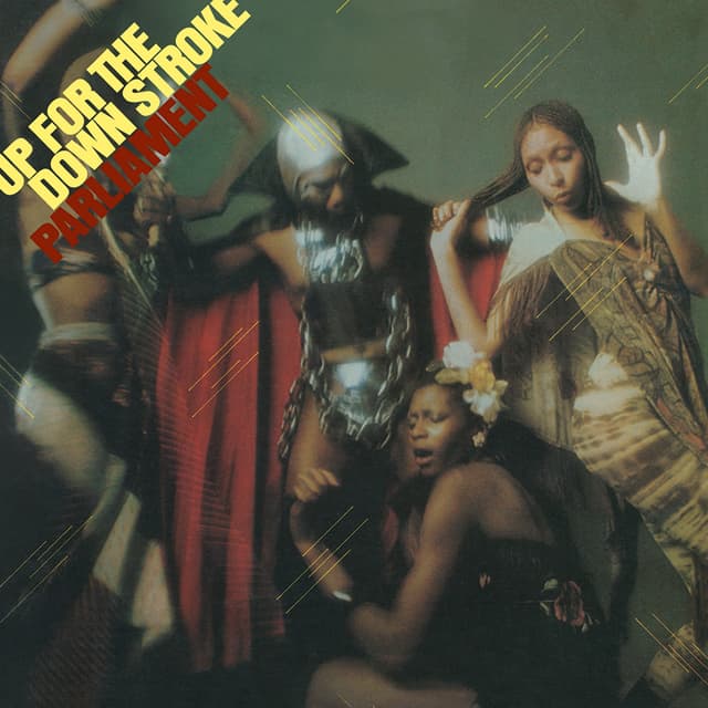 Album cover art for Up for the Down Stroke