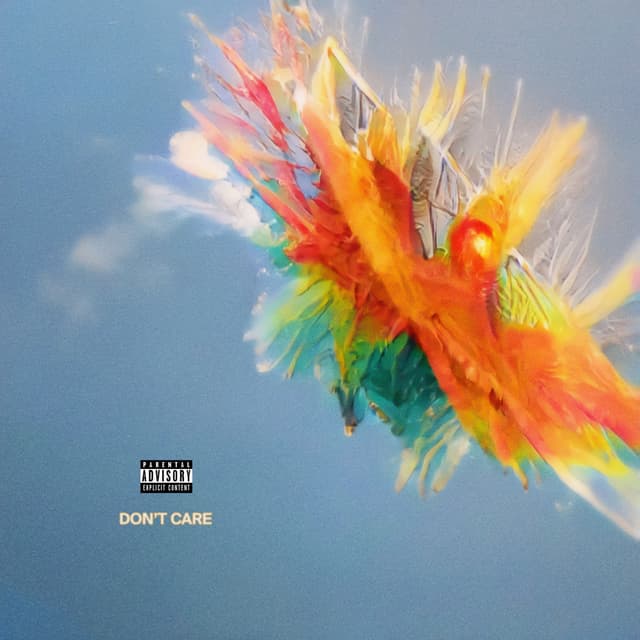 Album cover art for Don't Care