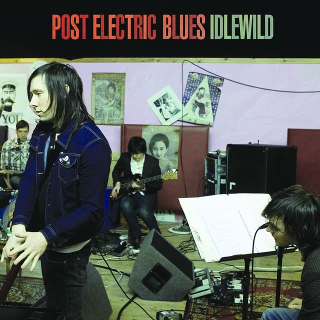 Album cover art for Post Electric Blues