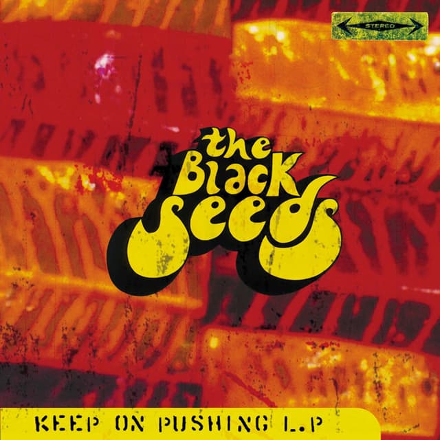 Album cover art for Keep on Pushing