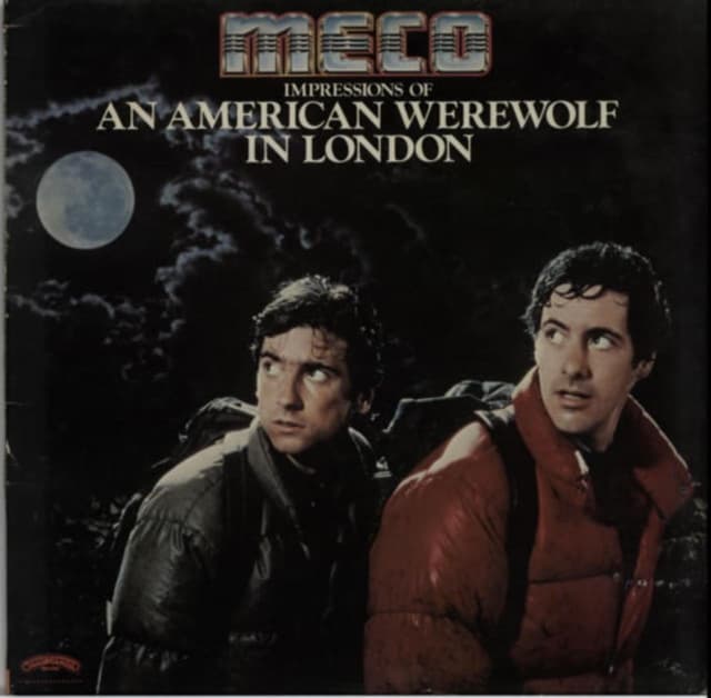 Album cover art for Impressions of an American Werewolf In London