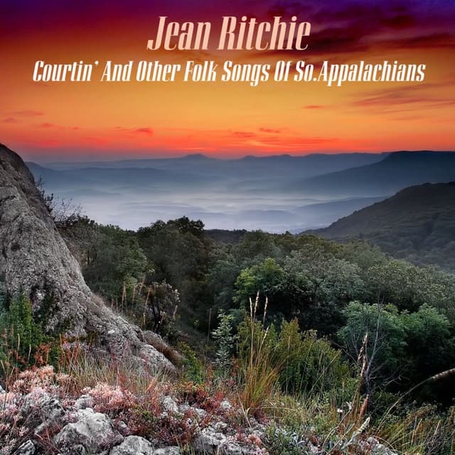 Album cover art for Courtin' And Other Folk Songs Of So. Appalachians
