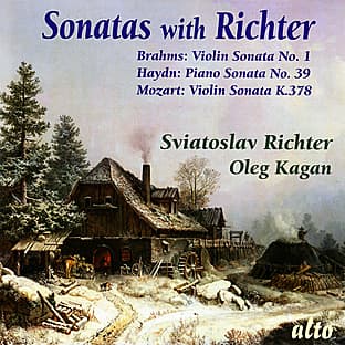 Album cover art for Sonatas With Richter