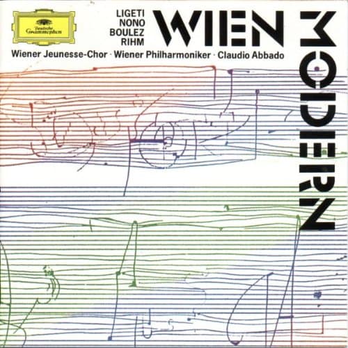Album cover art for Wien Modern