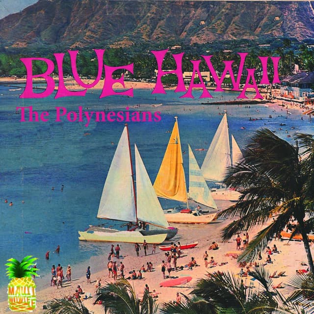 Album cover art for Blue Hawaii