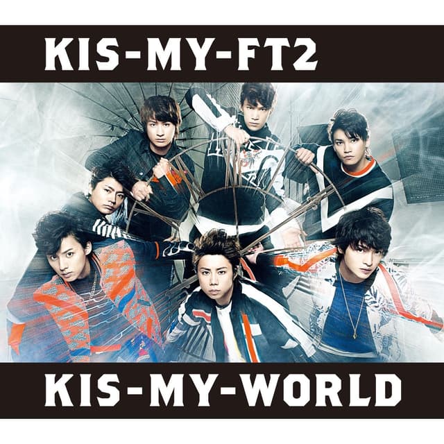 Album cover art for KIS-MY-WORLD