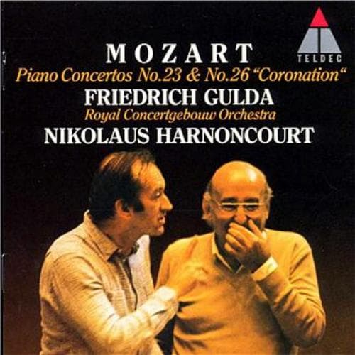 Album cover art for Mozart: Piano Concertos No. 26 & 23