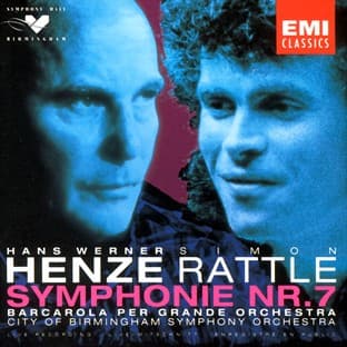 Album cover art for Henze: Symphonie No. 7/barcarola