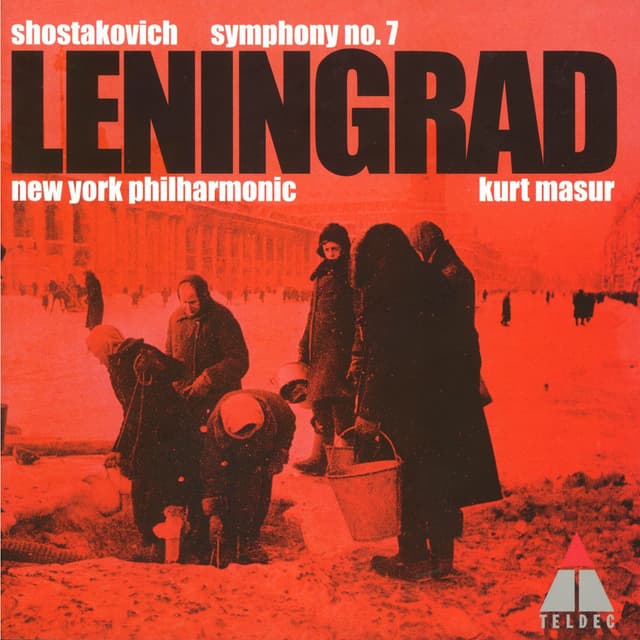 Album cover art for Shostakovich : Symphony No.7, 'Leningrad'