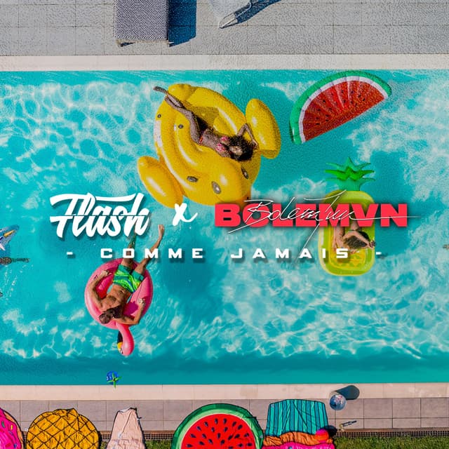 Album cover art for Comme jamais