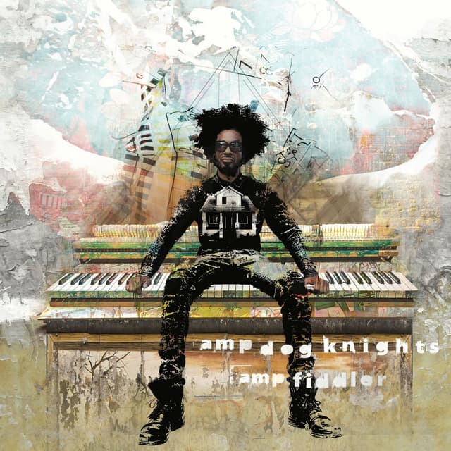 Album cover art for Amp Dog Knights