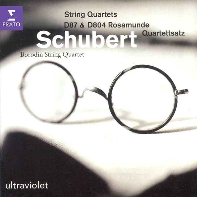 Album cover art for String Quartets D87 & D804/rosamunde/quartettsatz