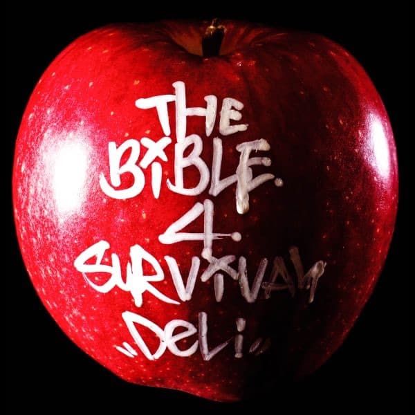 Album cover art for THE BIBLE 4 SURVIVAL