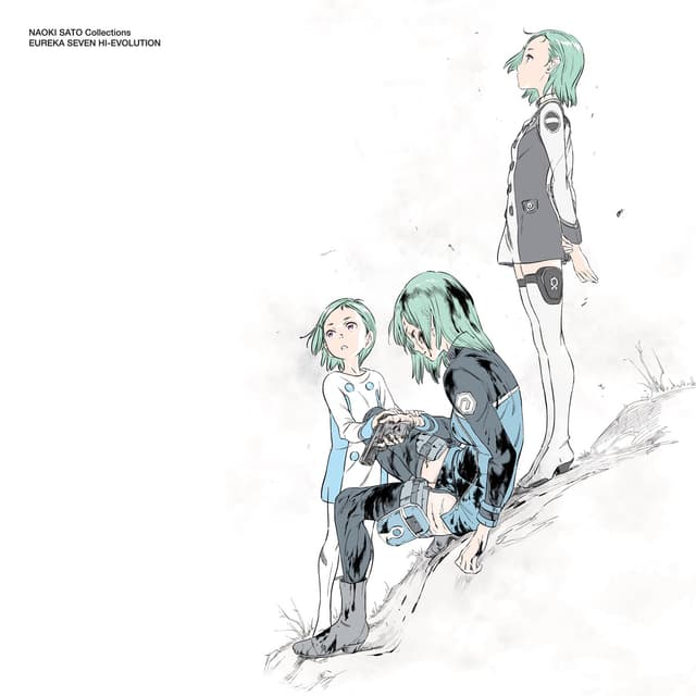 Album cover art for NAOKI SATO Collections "Anemone/EUREKA SEVEN HI-EVOLUTION"