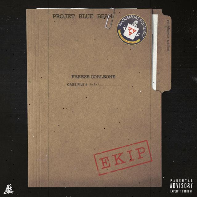 Album cover art for Projet Blue Beam