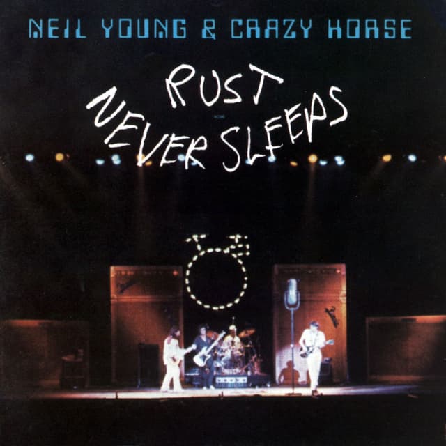Album cover art for Rust Never Sleeps
