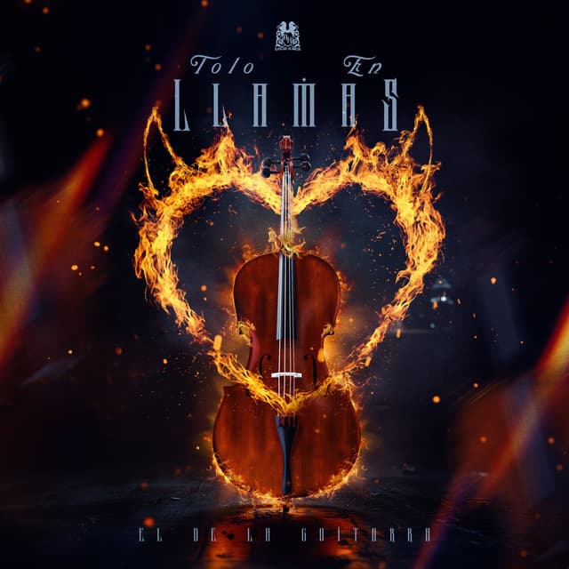 Album cover art for TOLO EN LLAMAS