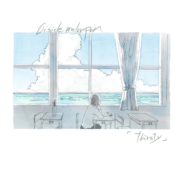 Album cover art for thirsty