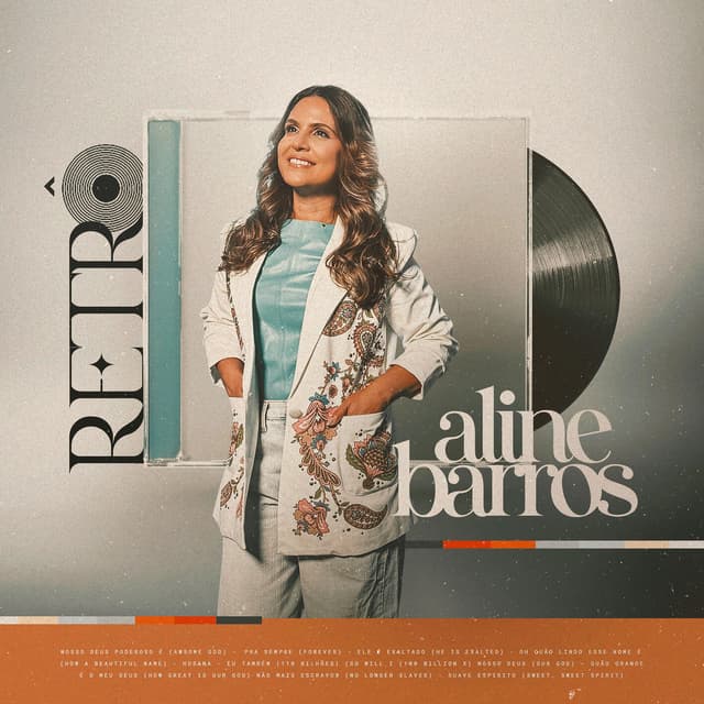 Album cover art for Aline Retrô