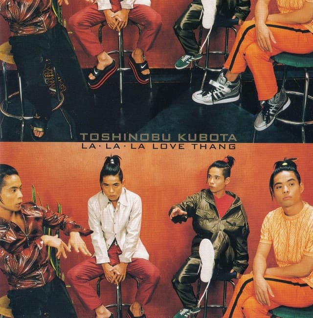 Album cover art for LA・LA・LA・LOVE・THANG