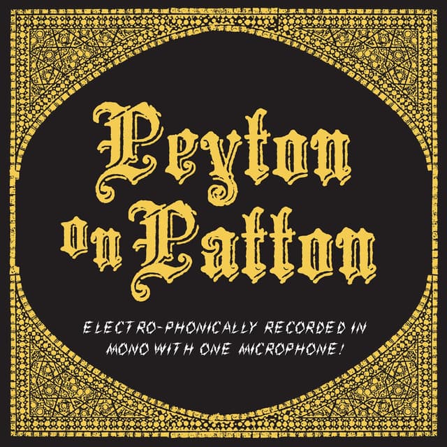 Album cover art for Peyton on Patton