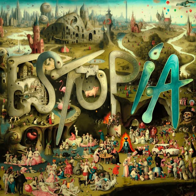 Album cover art for Estopía