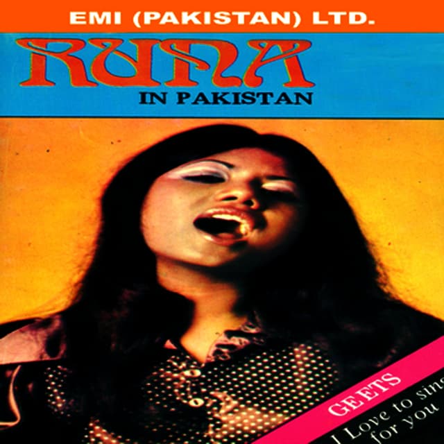 Album cover art for Runa In Pakistan (geet)