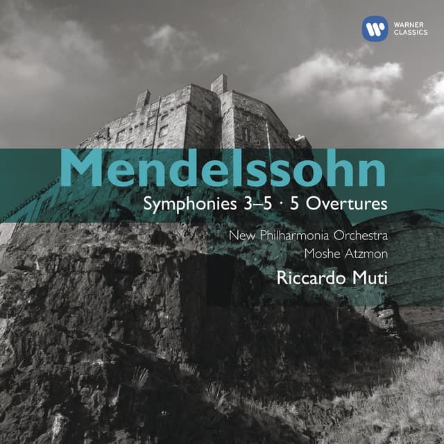 Album cover art for Mendelssohn: Symphony Nos. 3,4 & 5