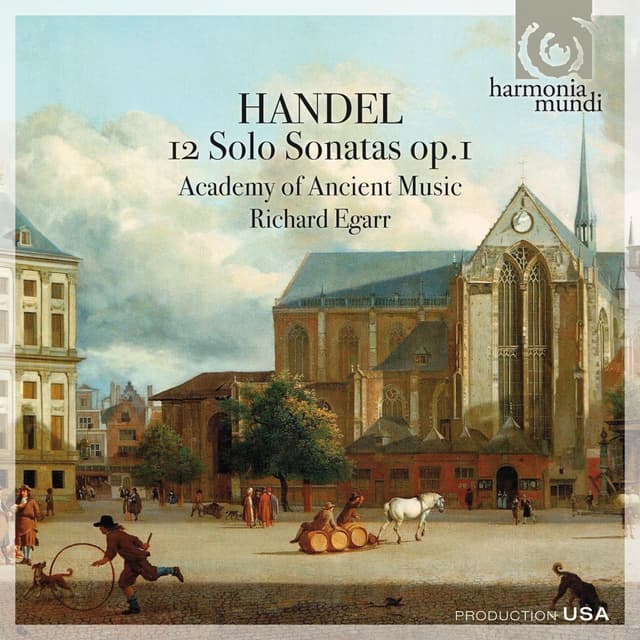 Album cover art for Handel: 12 Solo Sonatas Op. 1