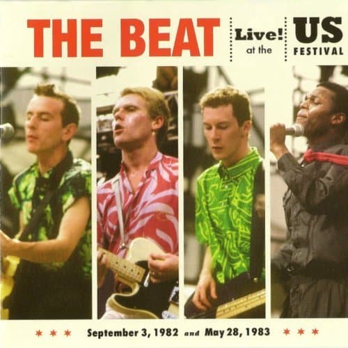 Album cover art for Live! At the U.S Festival '82 & '83