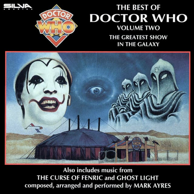 Album cover art for The Best of Doctor Who, Volume Two: The Greatest Show in the Galaxy