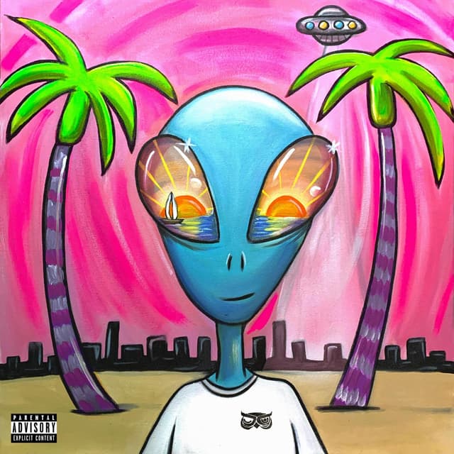 Album cover art for Into the Sunset