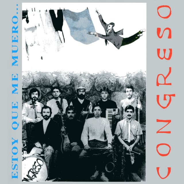 Album cover art for Estoy Que Me Muero