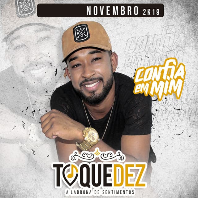 Album cover art for Confia em mim