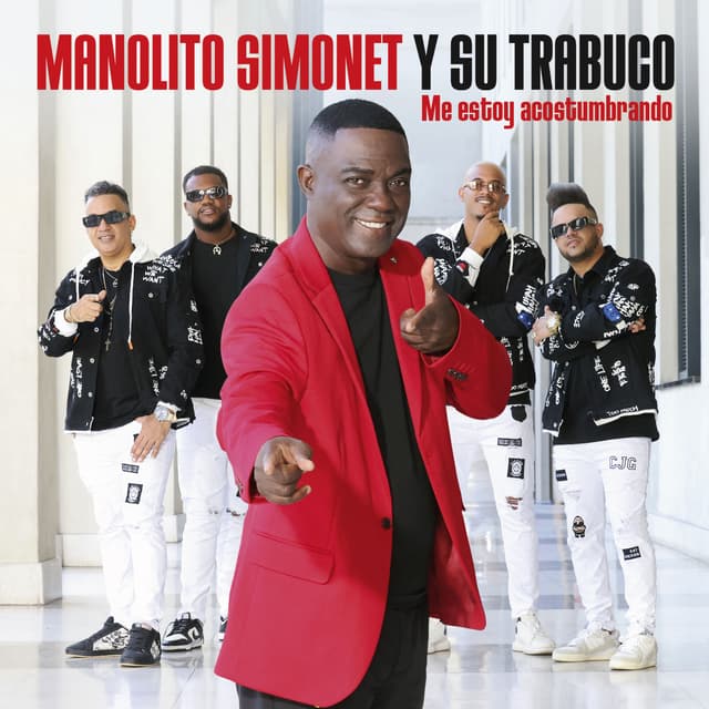 Album cover art for Me estoy acostumbrando