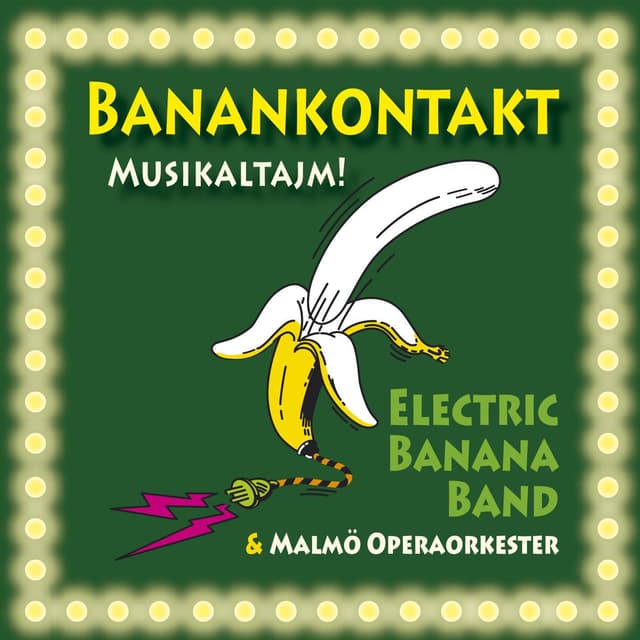 Album cover art for Banankontakt-Musikaltajm