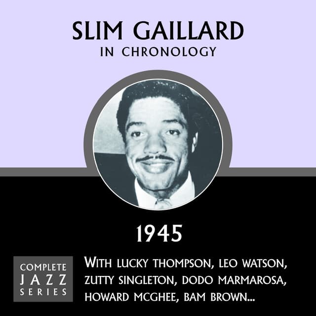 Album cover art for Complete Jazz Series 1945 Vol. 1