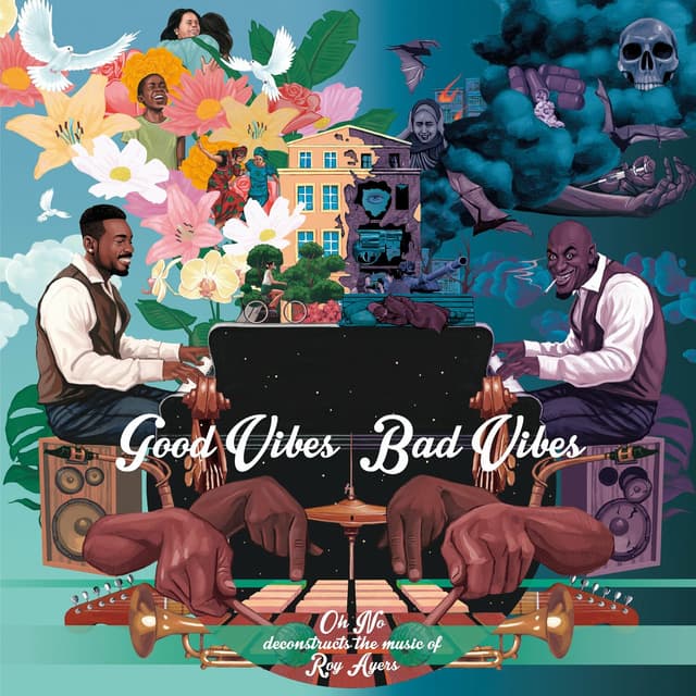 Album cover art for Good Vibes / Bad Vibes